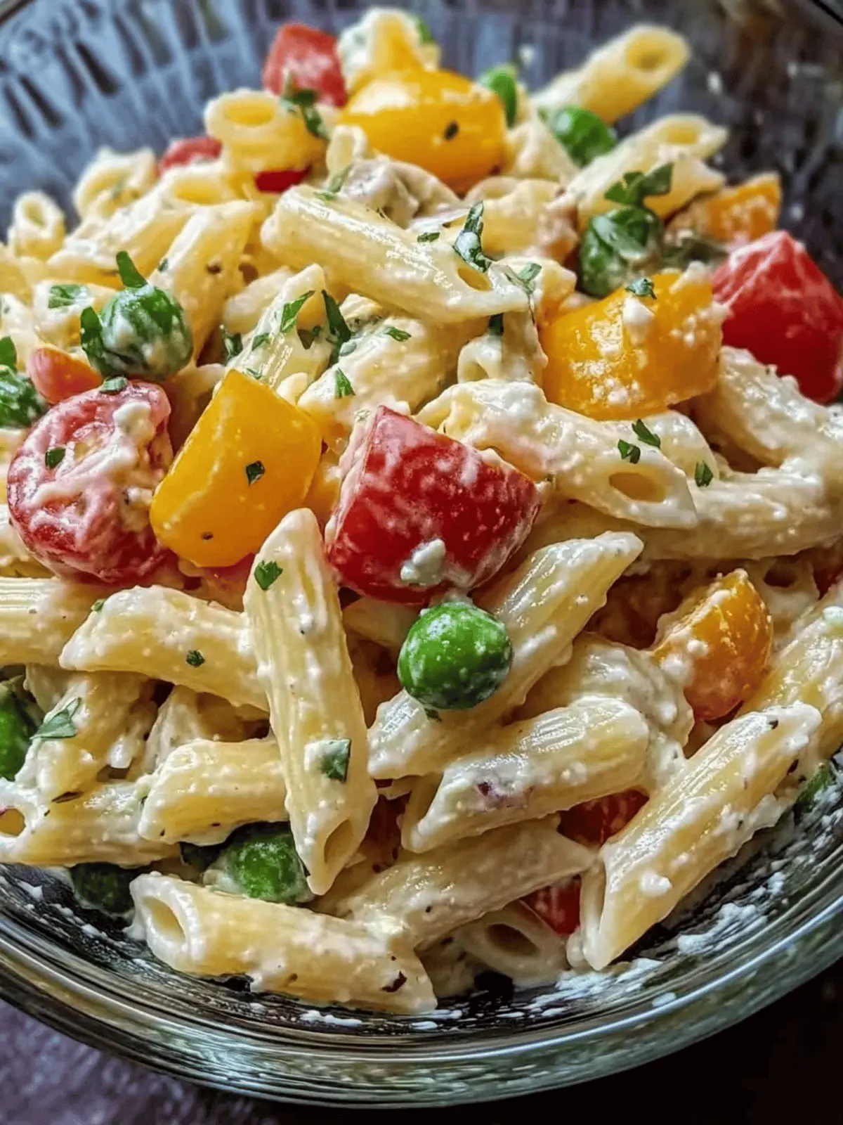 Pasta Salad with Mayo