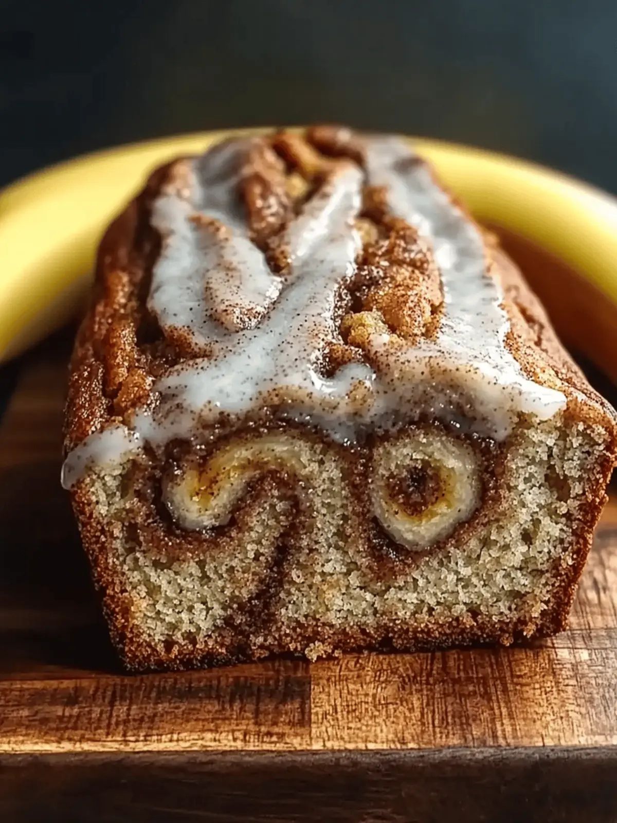 Cinnamon Swirl Banana Bread