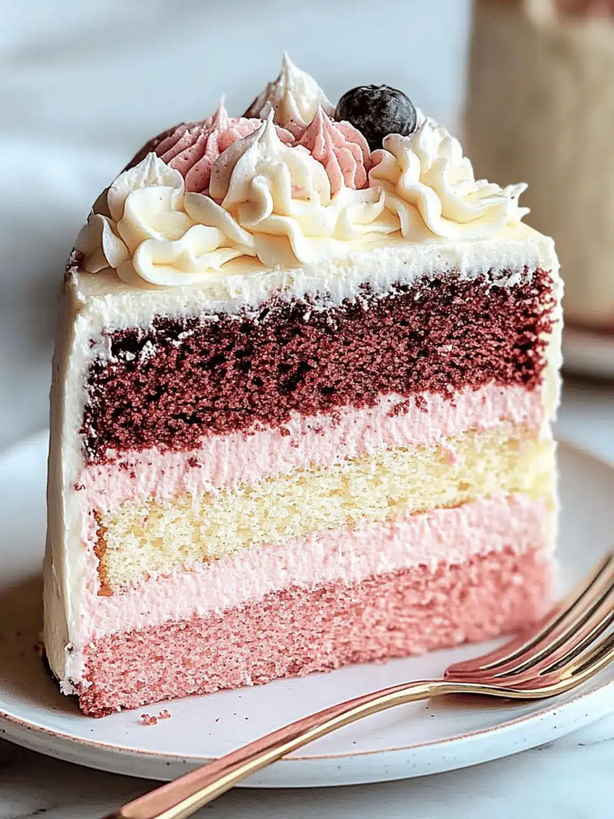 Neapolitan Cake