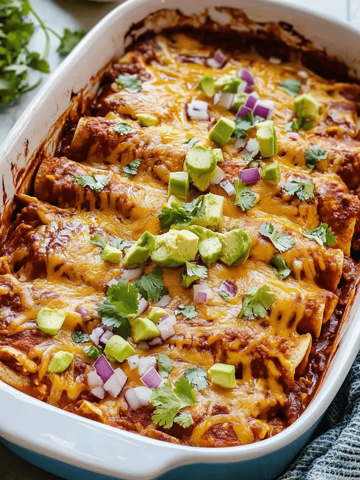 Vegetarian Enchilada Casserole
