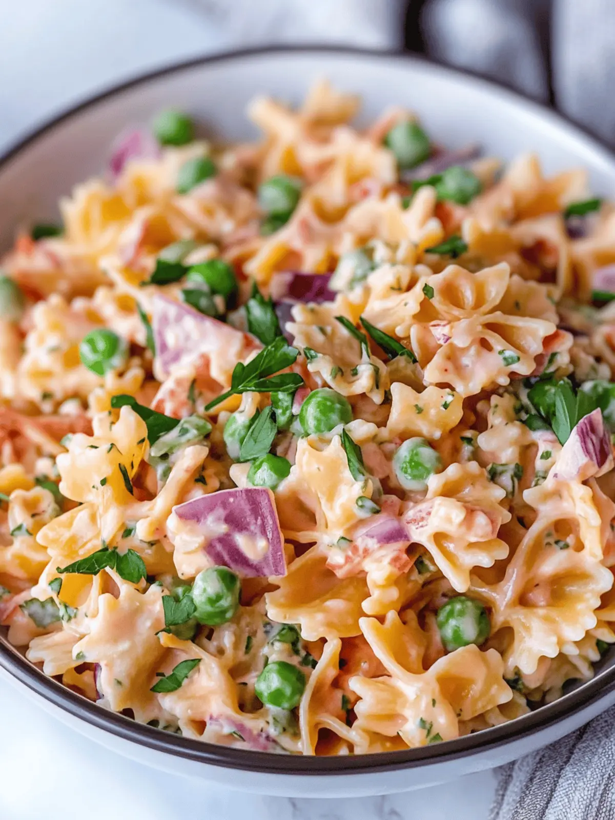 Tangy French Dressing Pasta Salad for a Perfect Summer Picnic