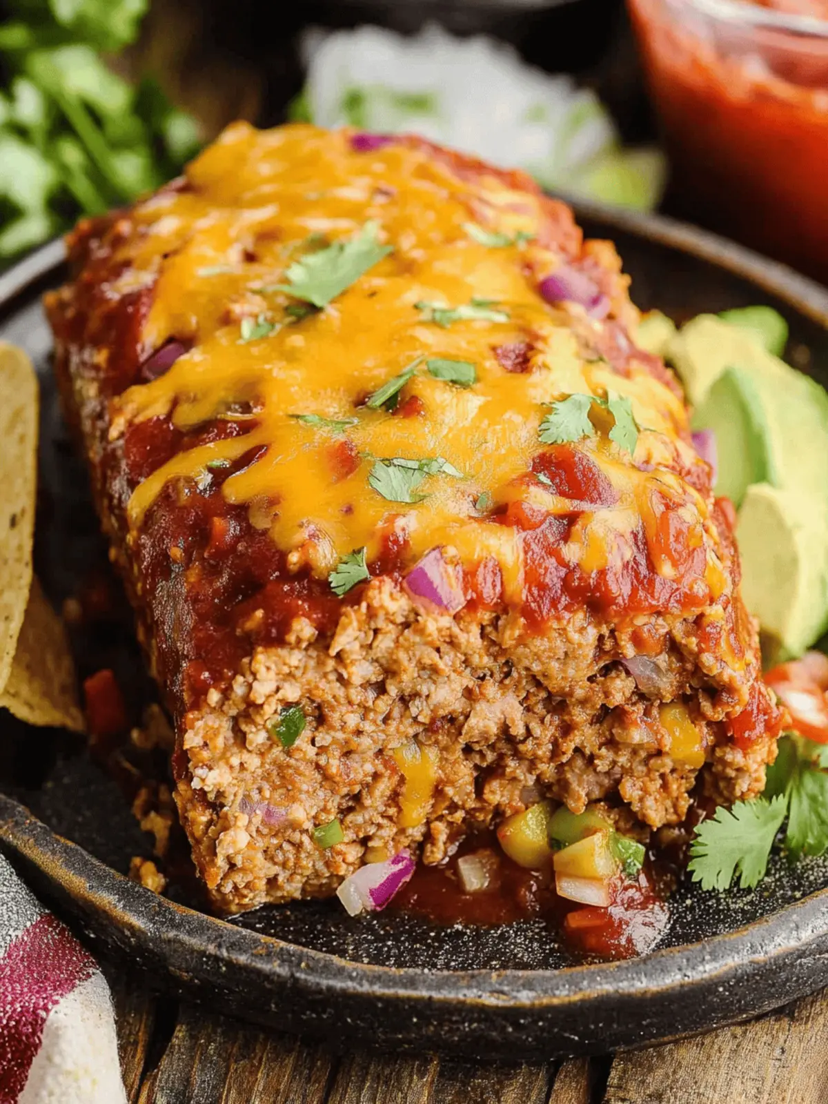 Mexican Taco Meatloaf