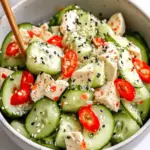 California Roll Cucumber Salad