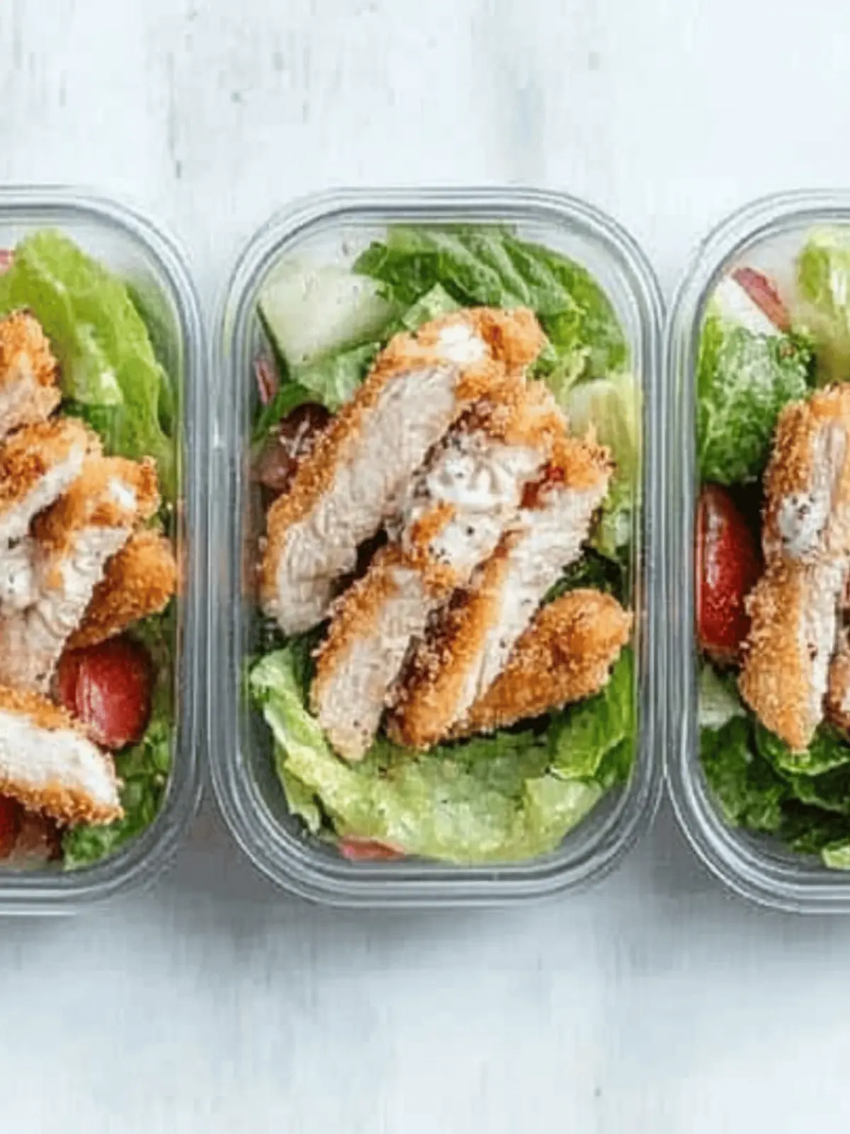 Quick & Tasty Chicken Strip Salad That Teens Will Love