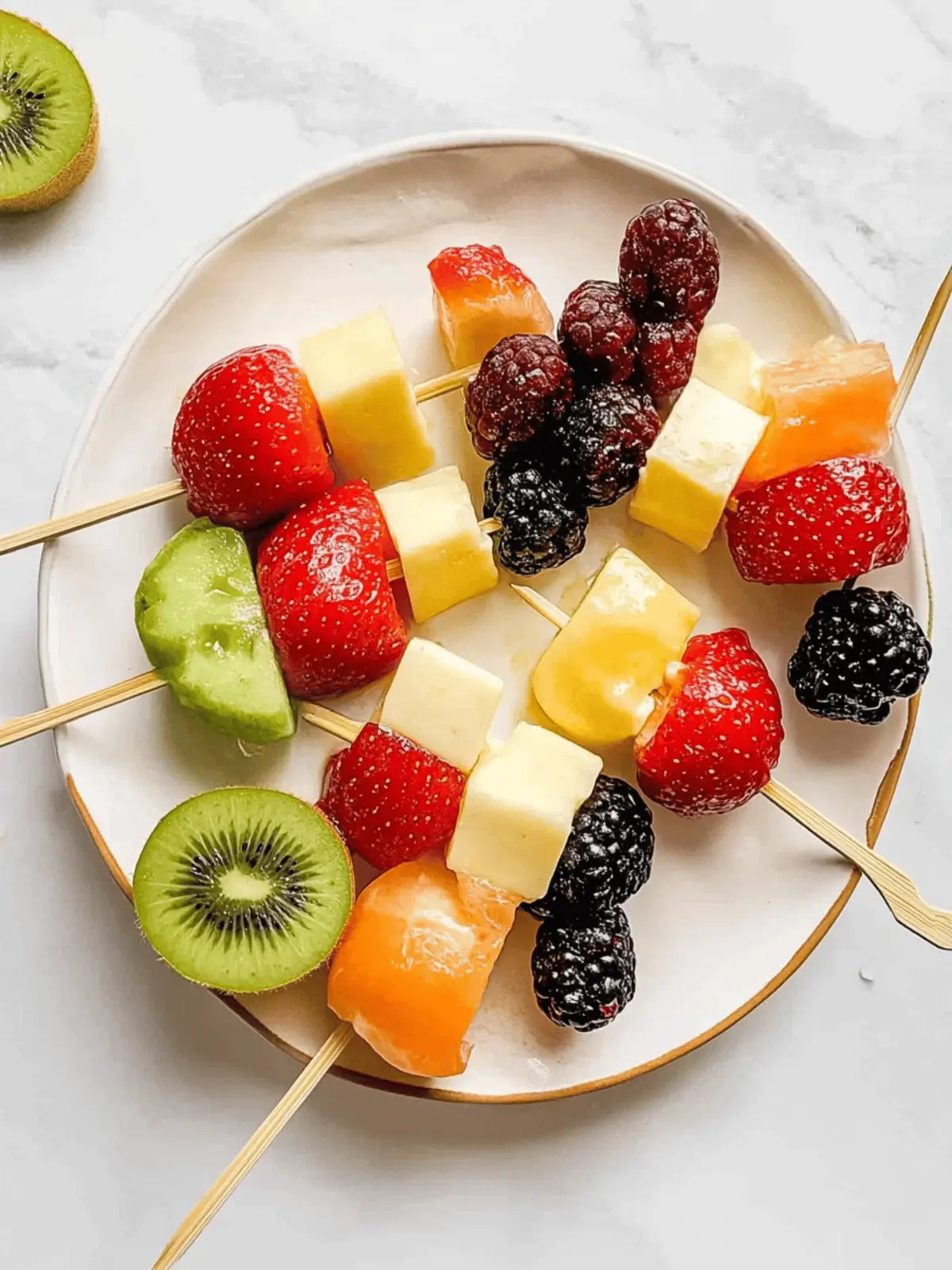 Fruit and Cheese Kabobs: Easy, Healthy Snack in Minutes