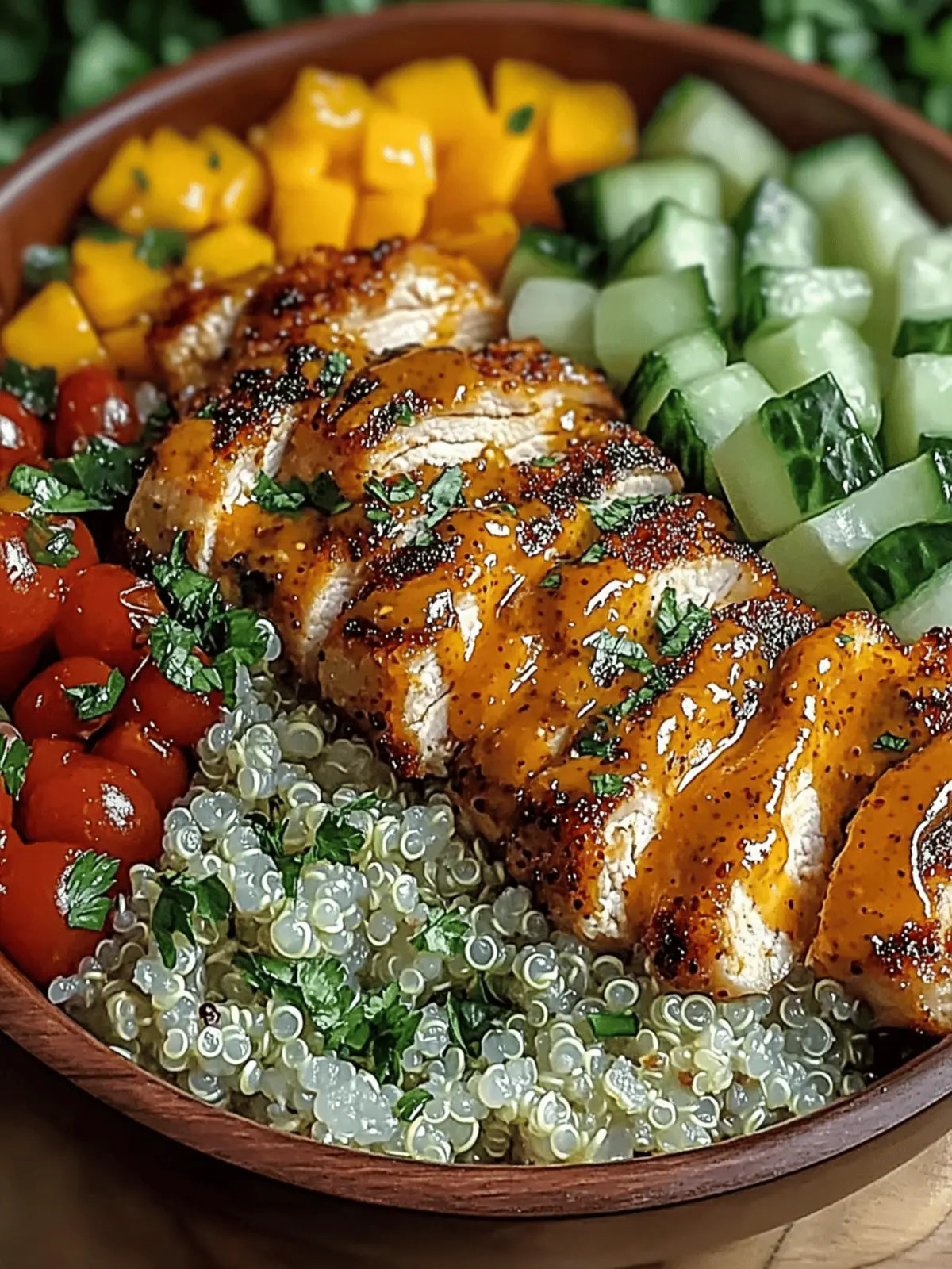 Mustard Chicken Quinoa Power Bowl: Your New Lunch Hero