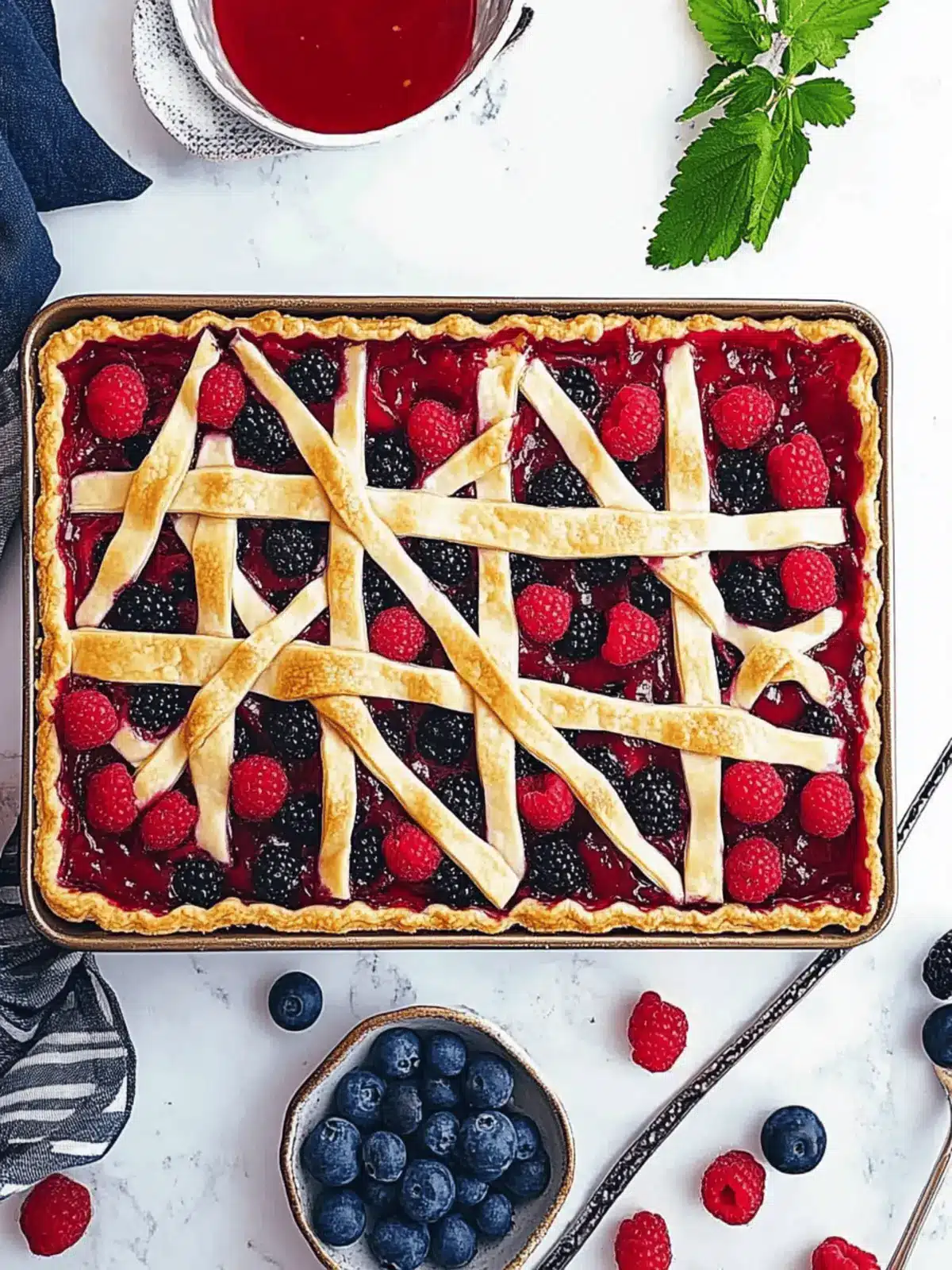 Berry Slab Pie