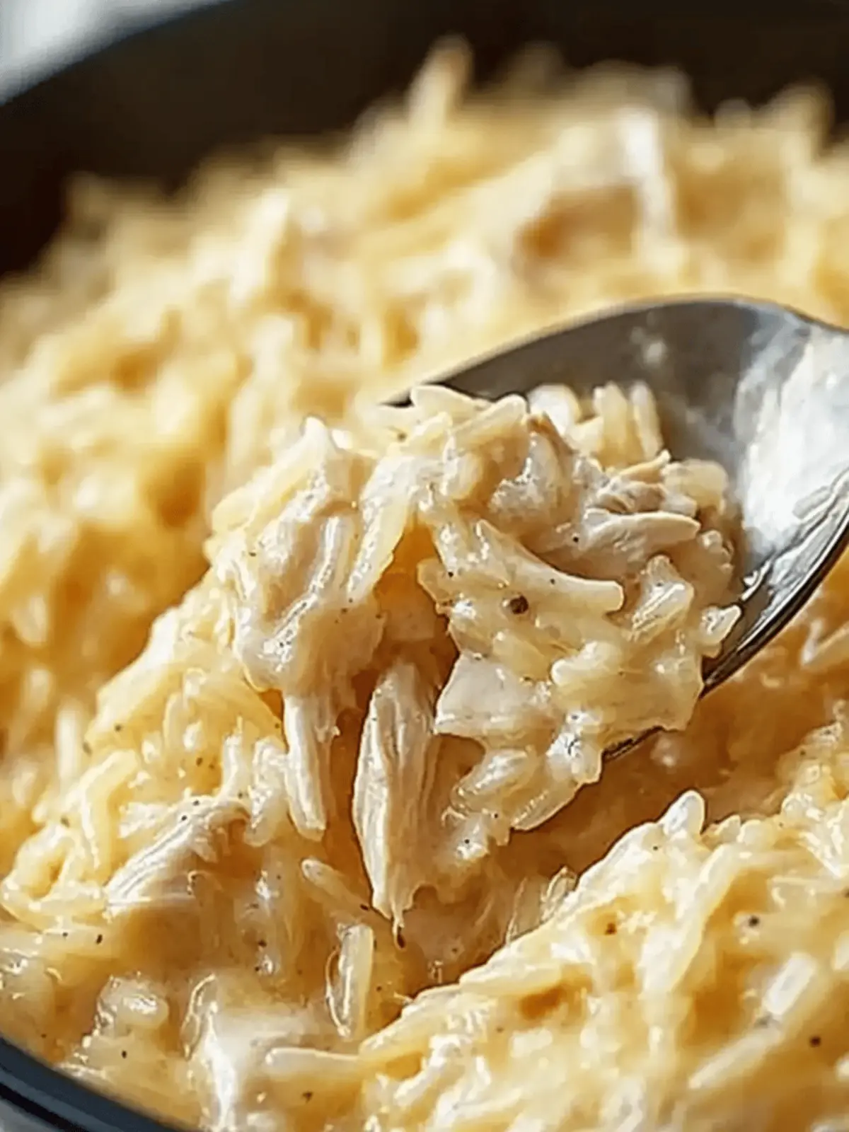 Creamy Crock Pot Chicken and Rice for Effortless Comfort