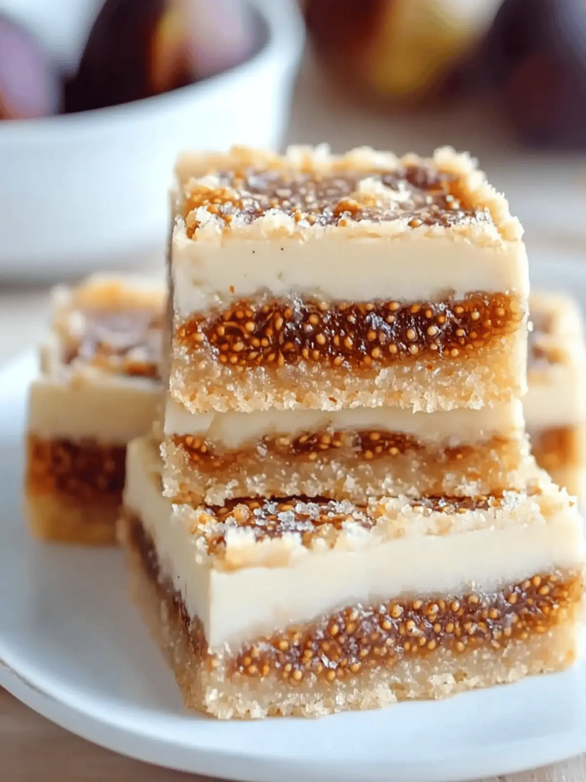 Fig and Cream Cheese Bars
