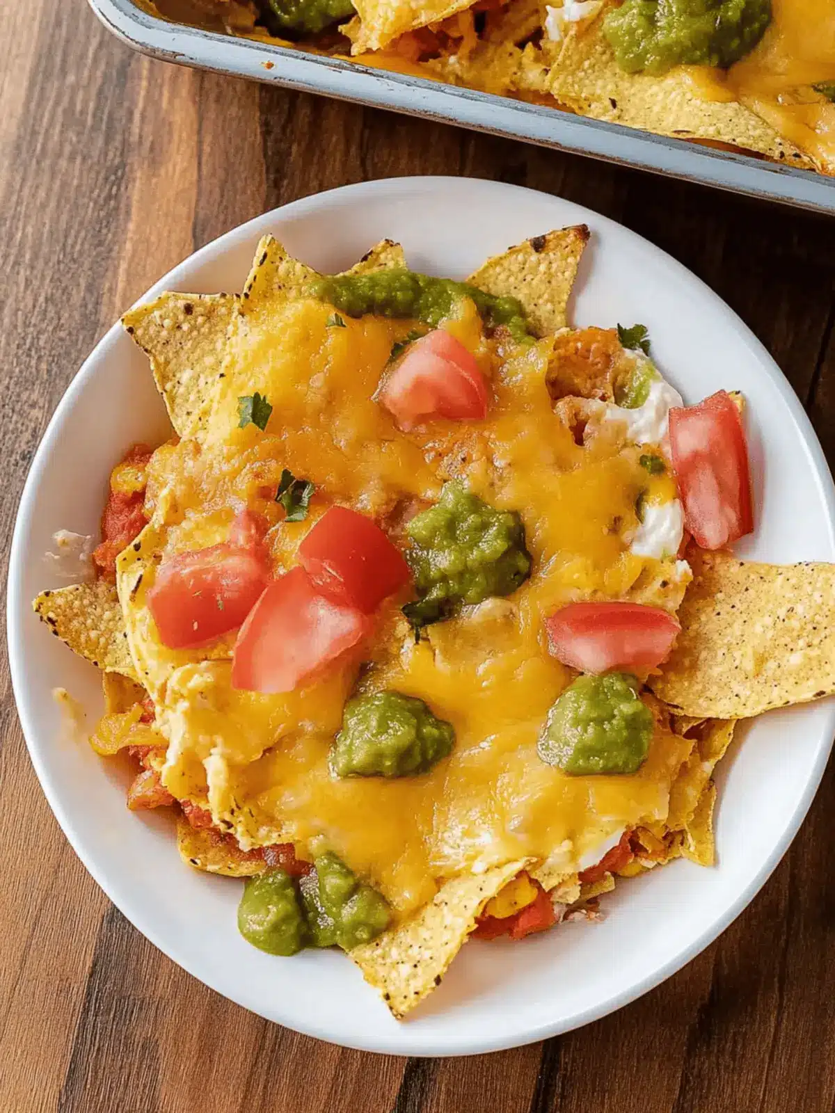 Cheesy Baked Chilaquiles