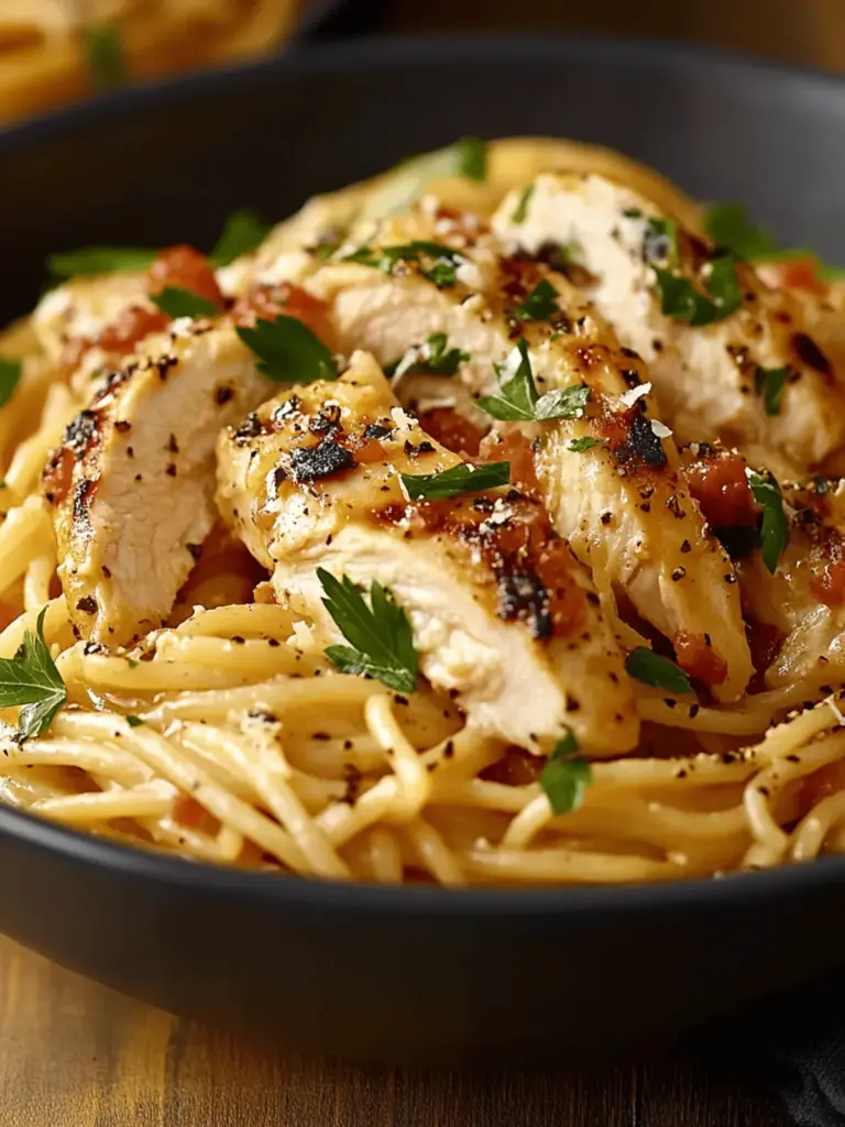 Monterey Chicken Spaghetti
