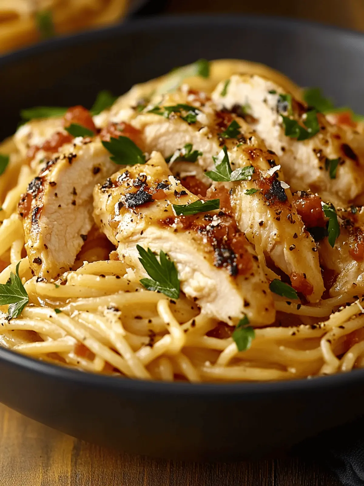 Monterey Chicken Spaghetti