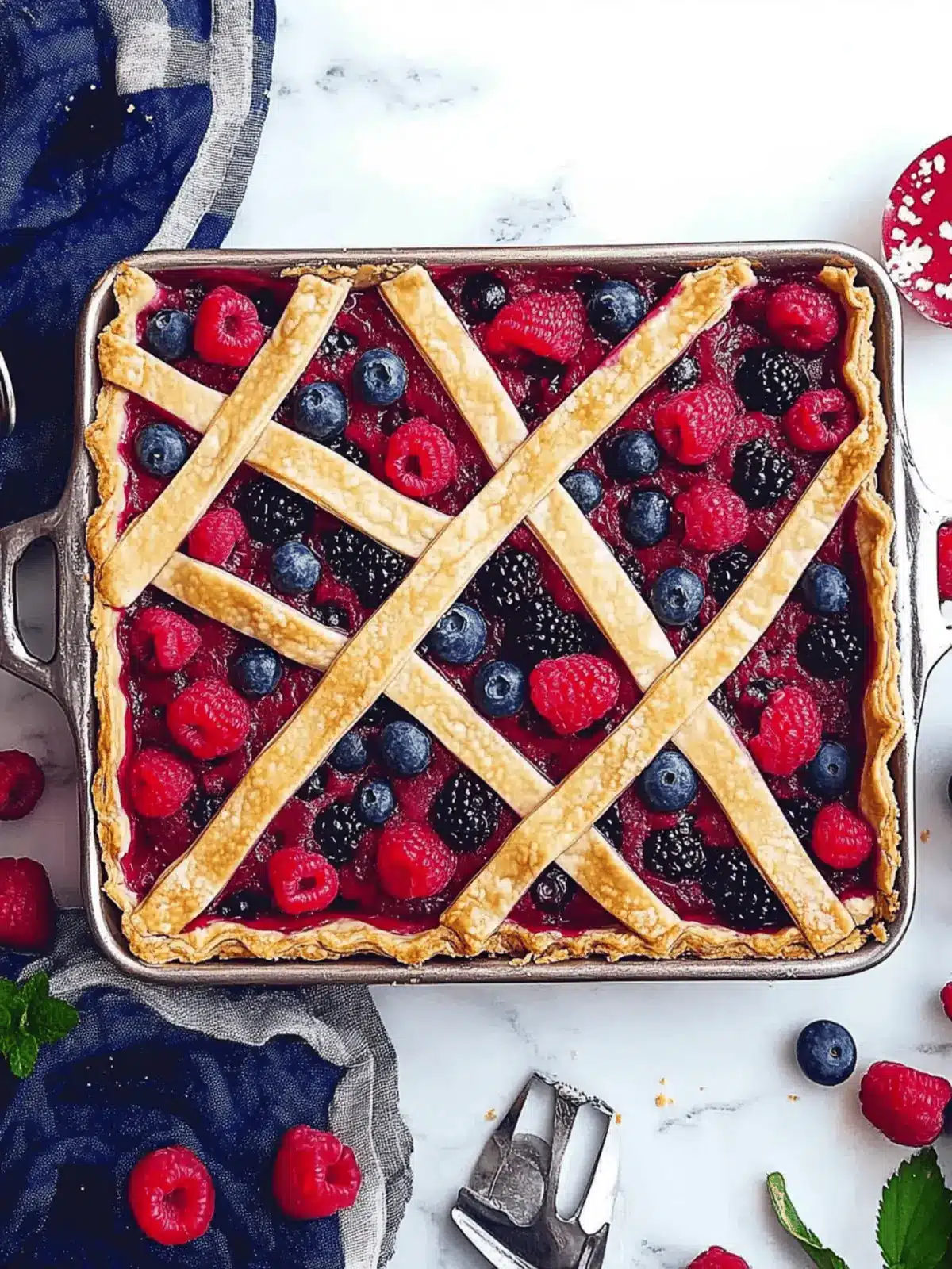 Berry Slab Pie