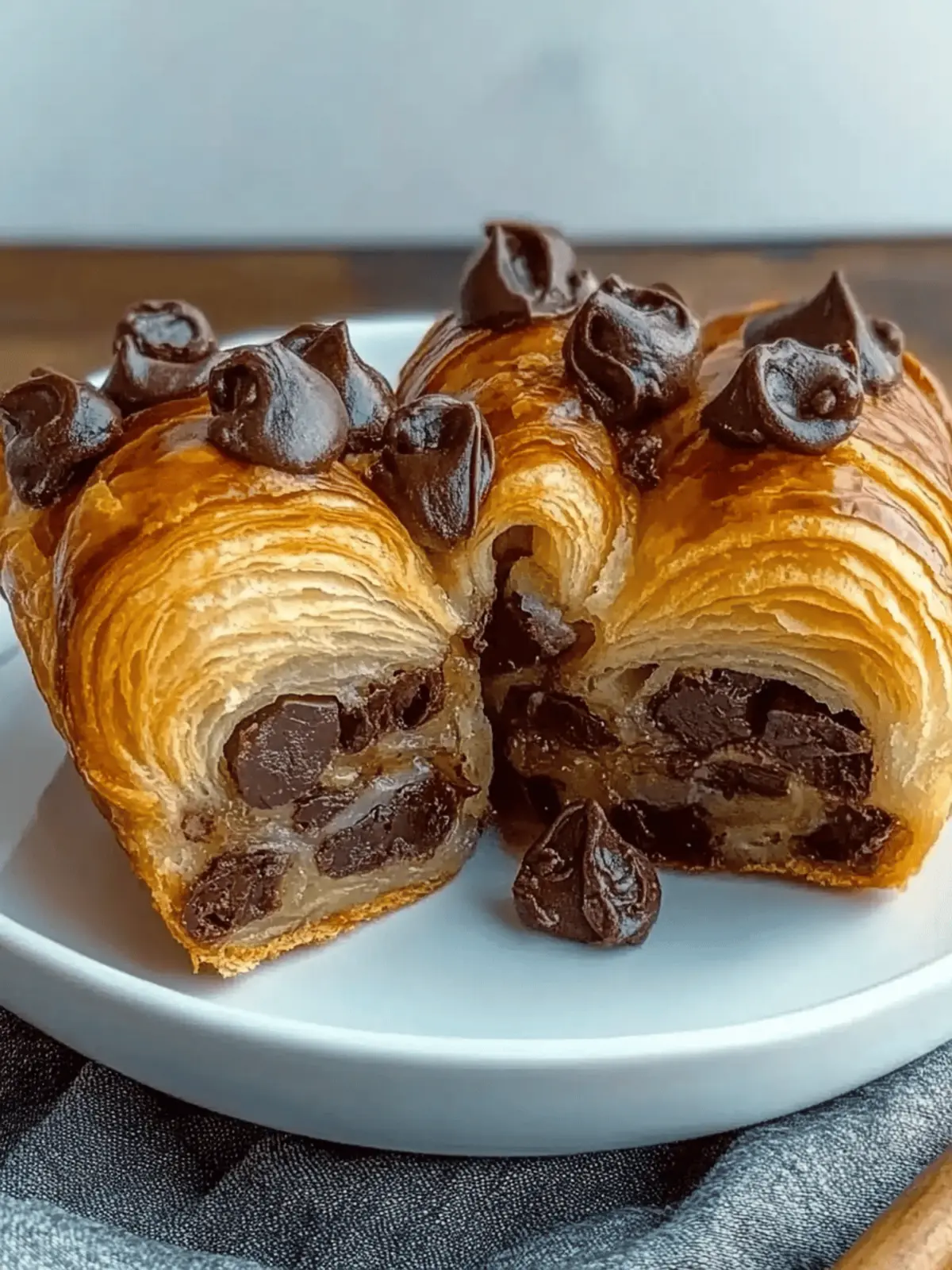 Decadent Chocolate Croissant Breakfast Bake That Impresses!