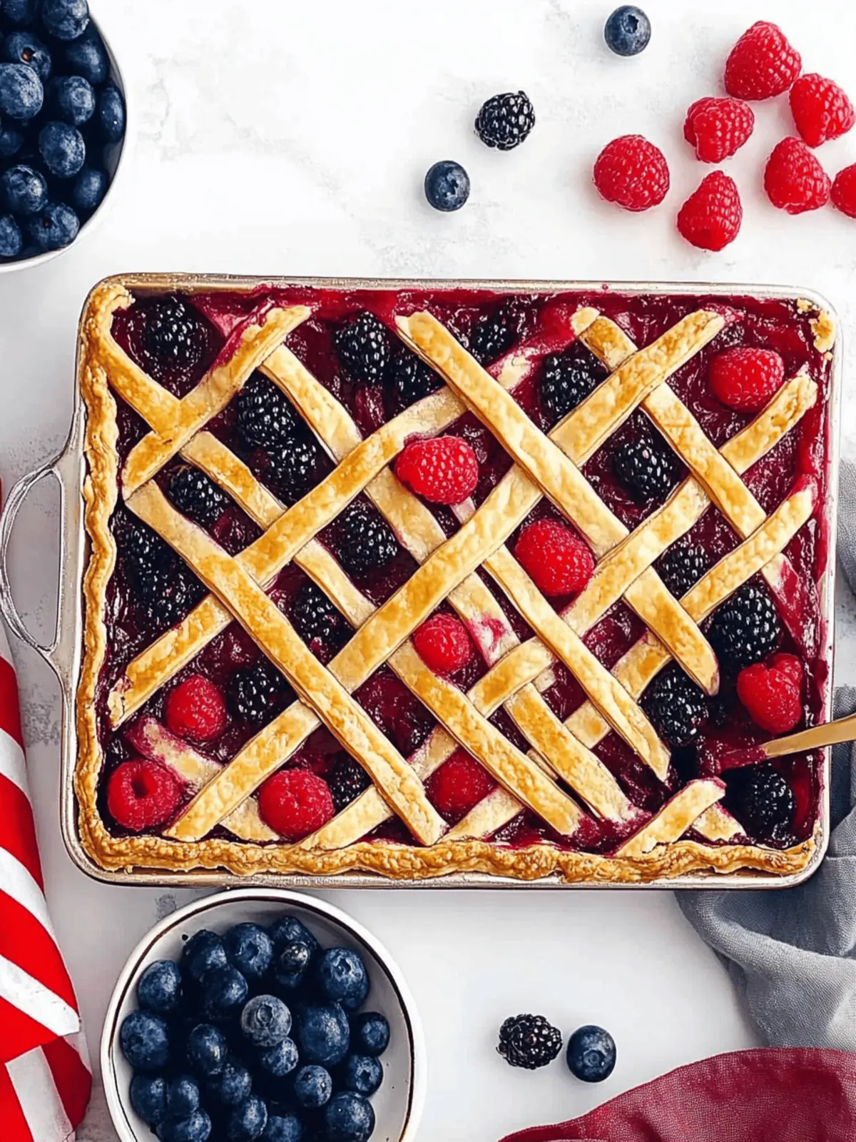 Berry Slab Pie