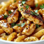 Honey Pepper Chicken Pasta