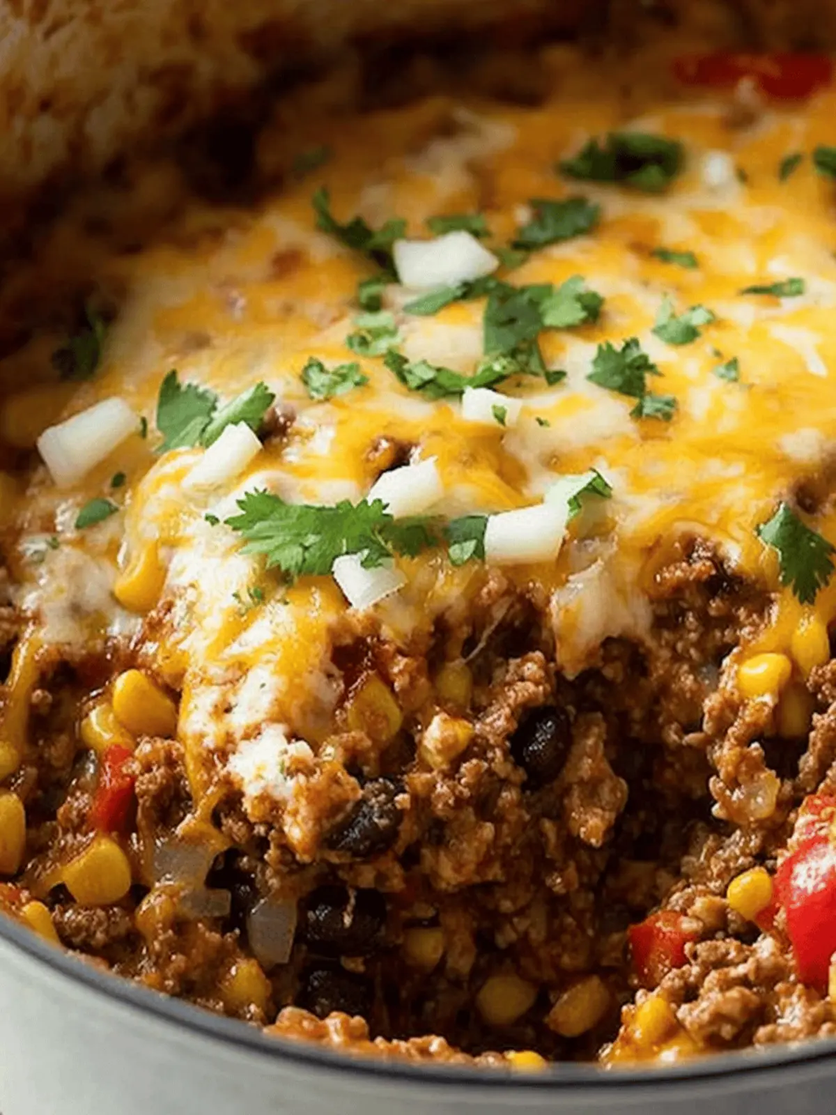 Mexican Ground Beef Casserole