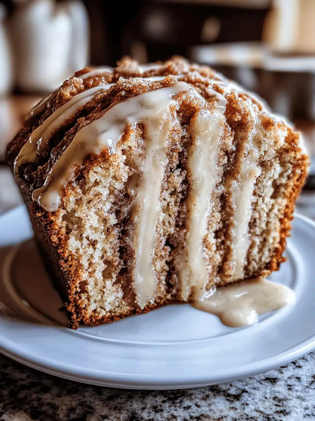 Cinnamon Roll Banana Bread