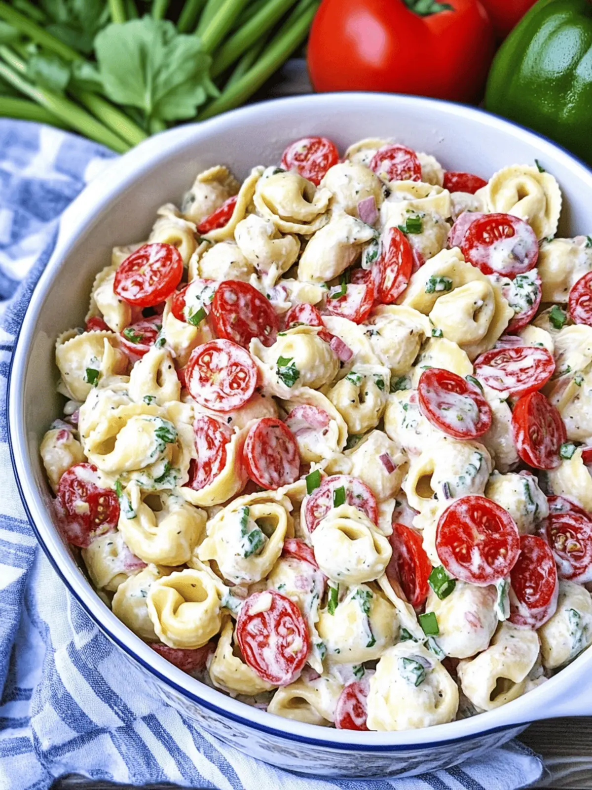 Brighten Your Summer with Tortellini Pasta Salad Bliss