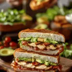 Chicken Bacon Avocado Sandwich