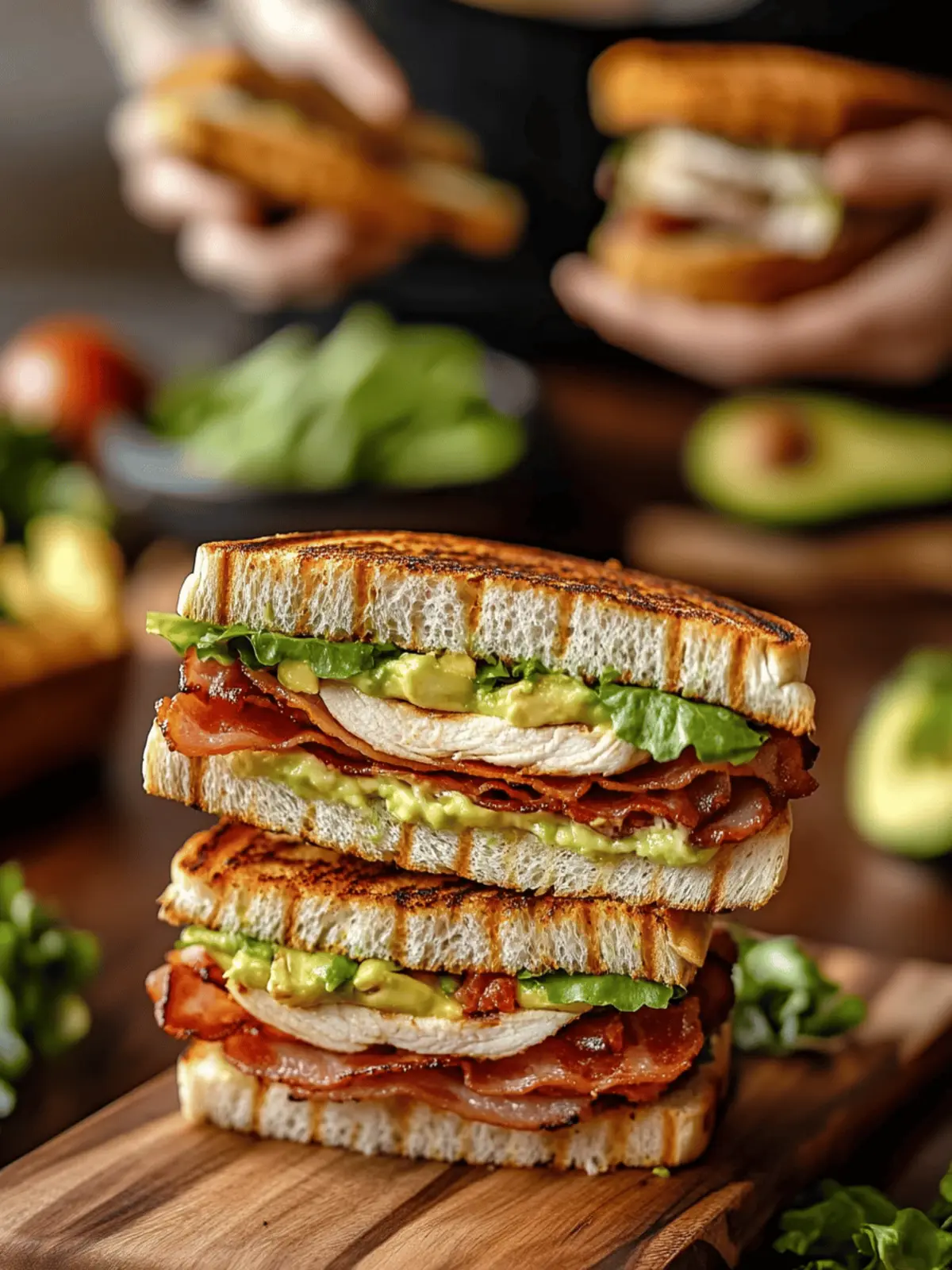Ultimate Chicken Bacon Avocado Sandwich You’ll Crave Daily