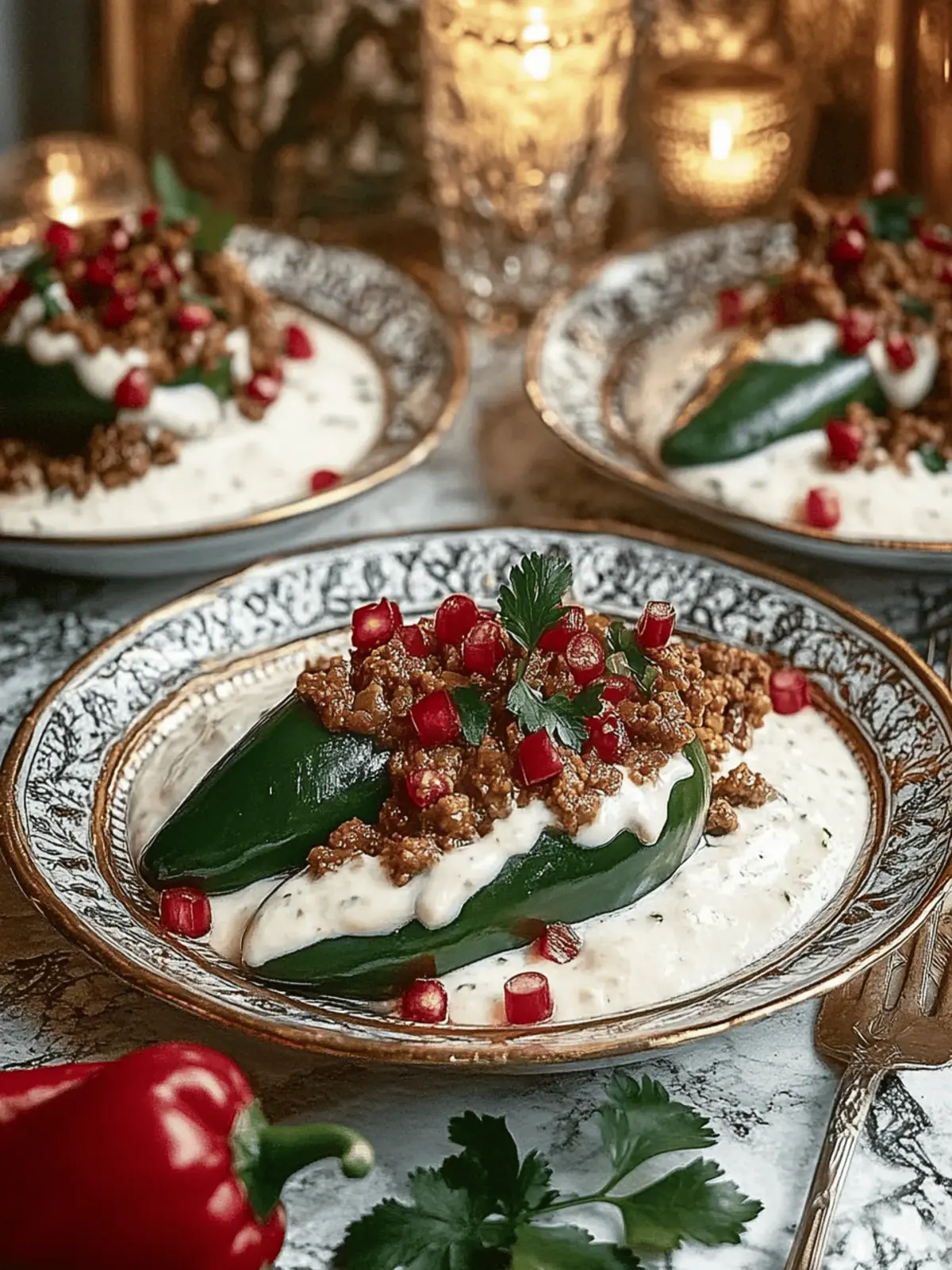 Chiles en Nogada: A Festive Twist on a Classic Mexican Delight