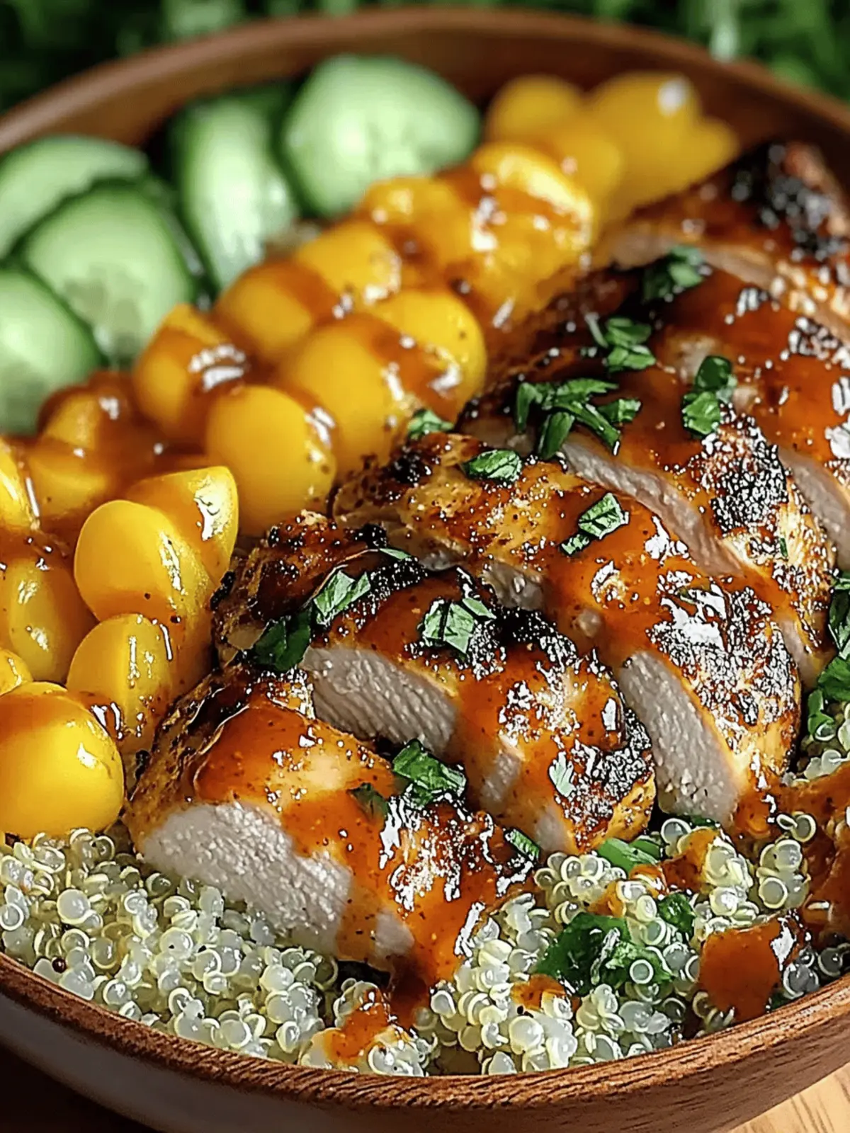 Mustard Chicken Quinoa Power Bowl: Your New Lunch Hero