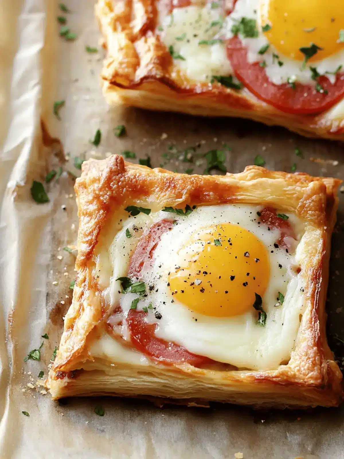 Irresistible Puff Pastry Croque Madame for a Festive Feast