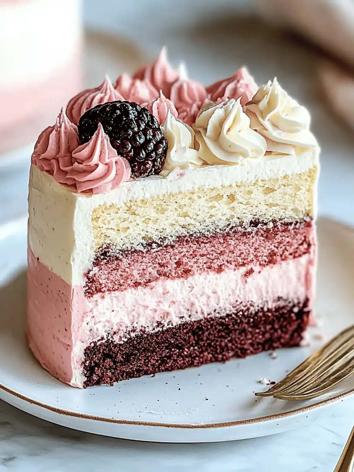 Neapolitan Cake: Three Layers of Pure Delight Awaits You