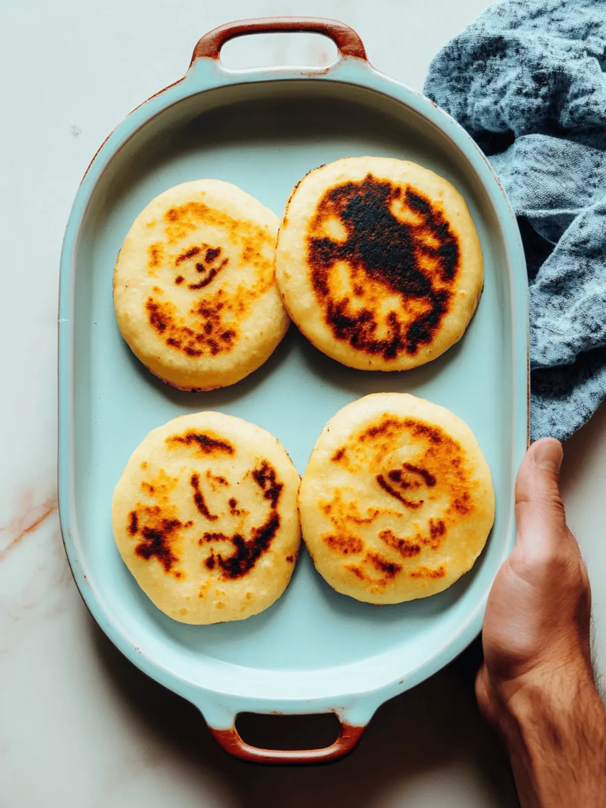 Arepas Made Easy: 3 Ingredients for Perfectly Fluffy Bites