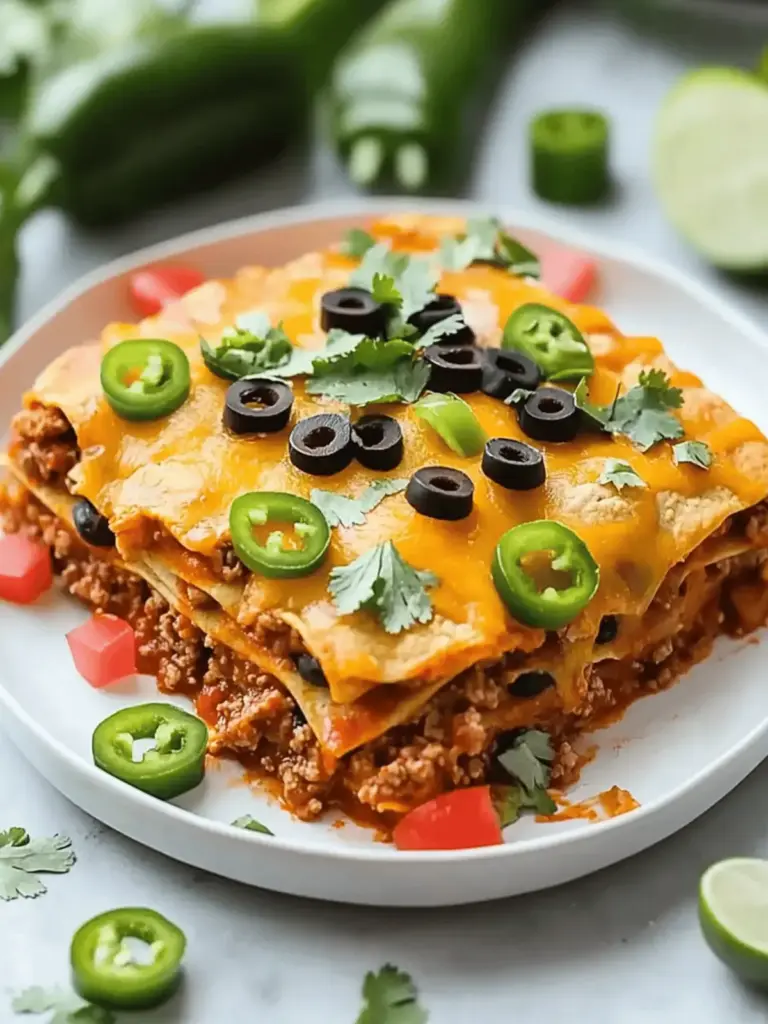 Beef Enchilada Casserole