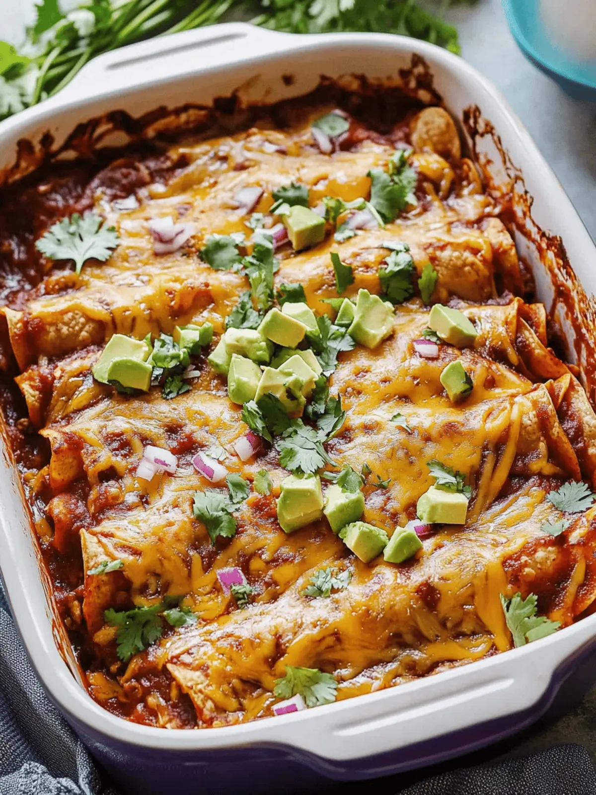 Vegetarian Enchilada Casserole