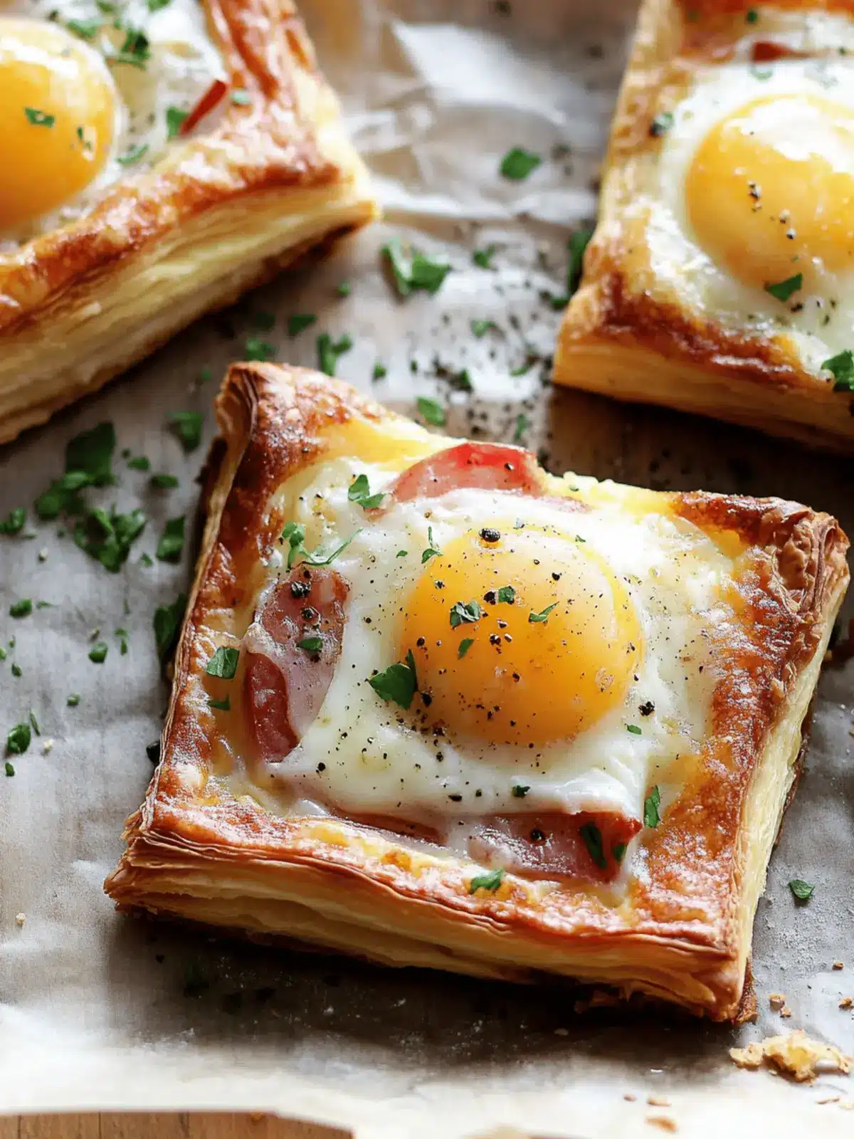 Irresistible Puff Pastry Croque Madame for a Festive Feast
