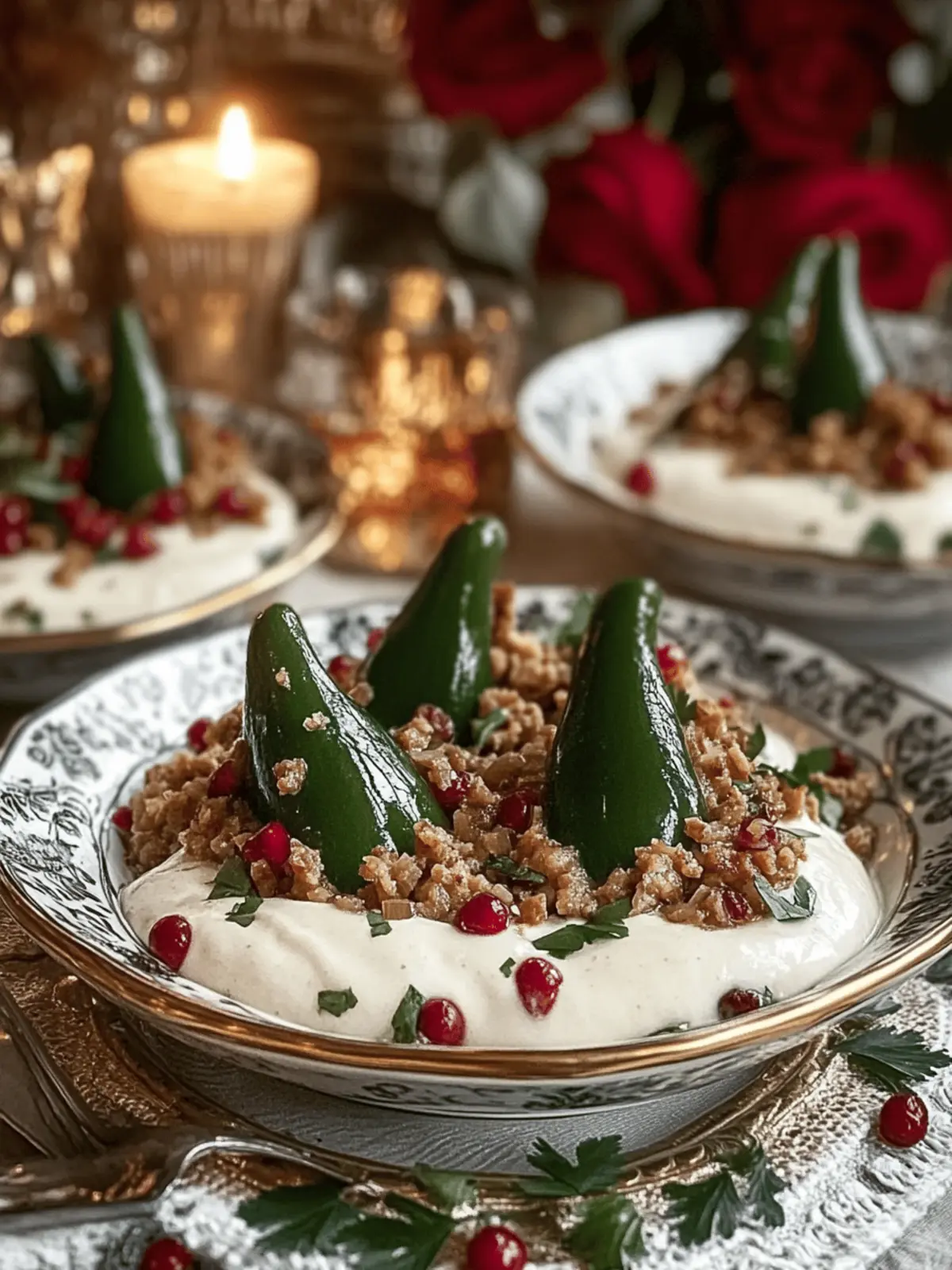Chiles en Nogada: A Festive Twist on a Classic Mexican Delight