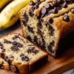 Chocolate Chip Cinnamon Swirl Banana Bread