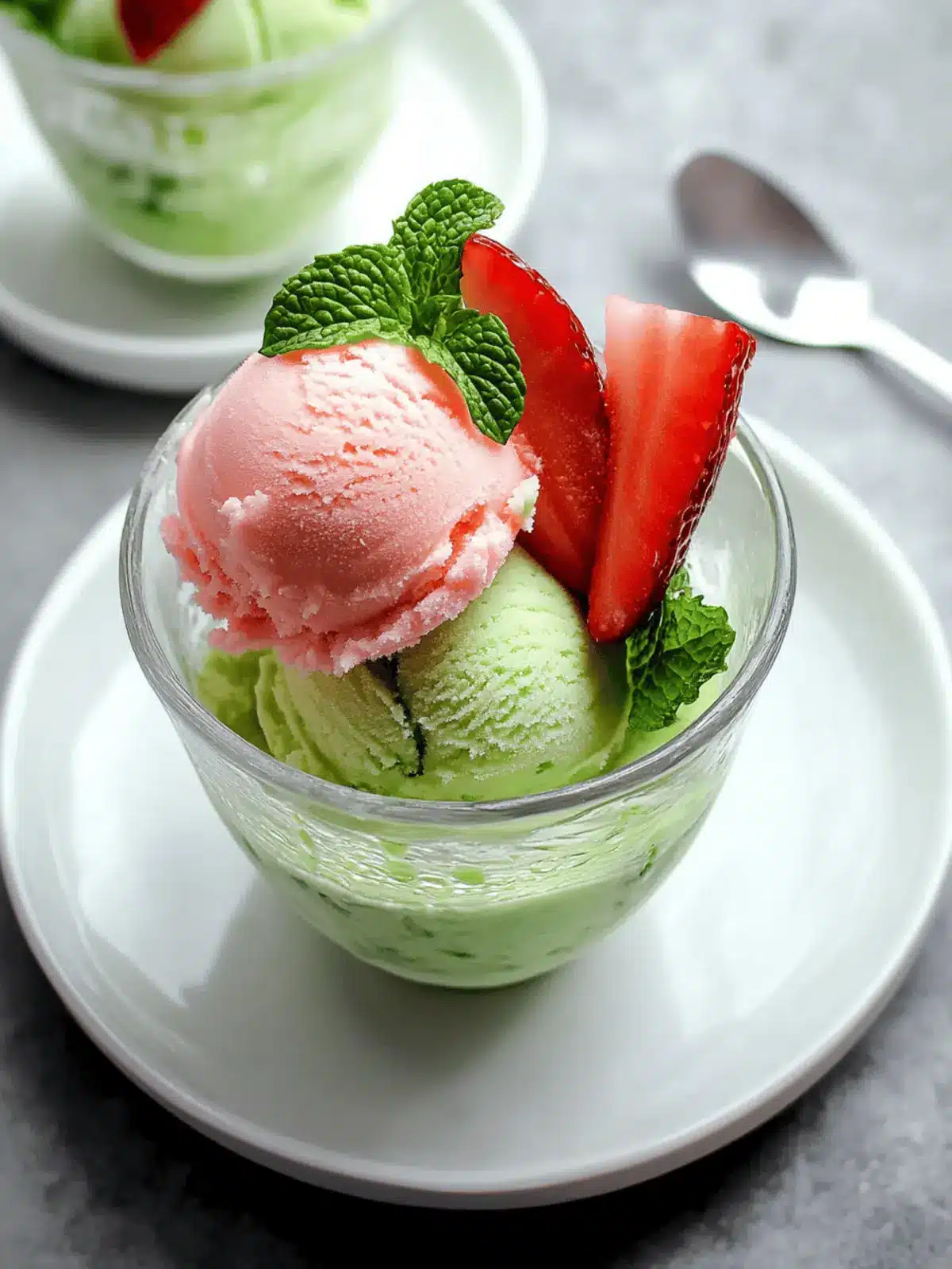 Fresh Mint Ice Cream