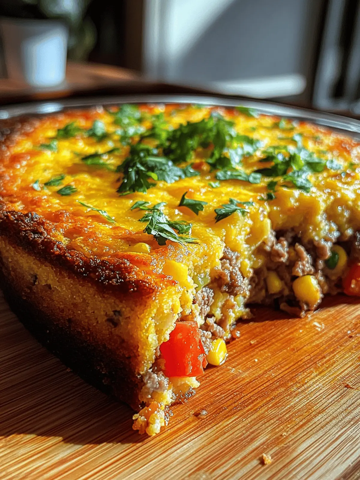 Mexican Cornbread Casserole