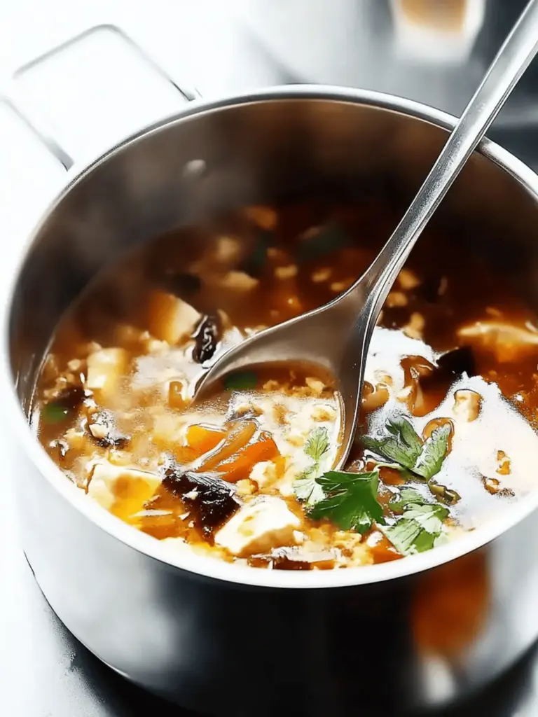 Chinese-Style Hot and Sour Soup