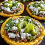 Sopes With Refried Beans and Cheese