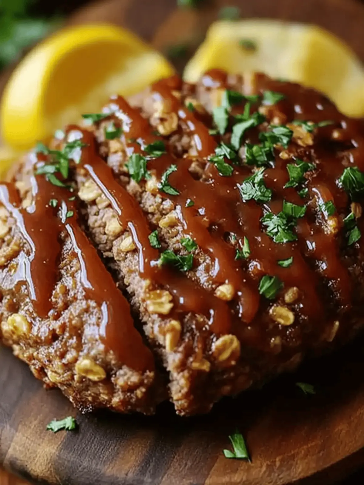 Meatloaf With Oatmeal