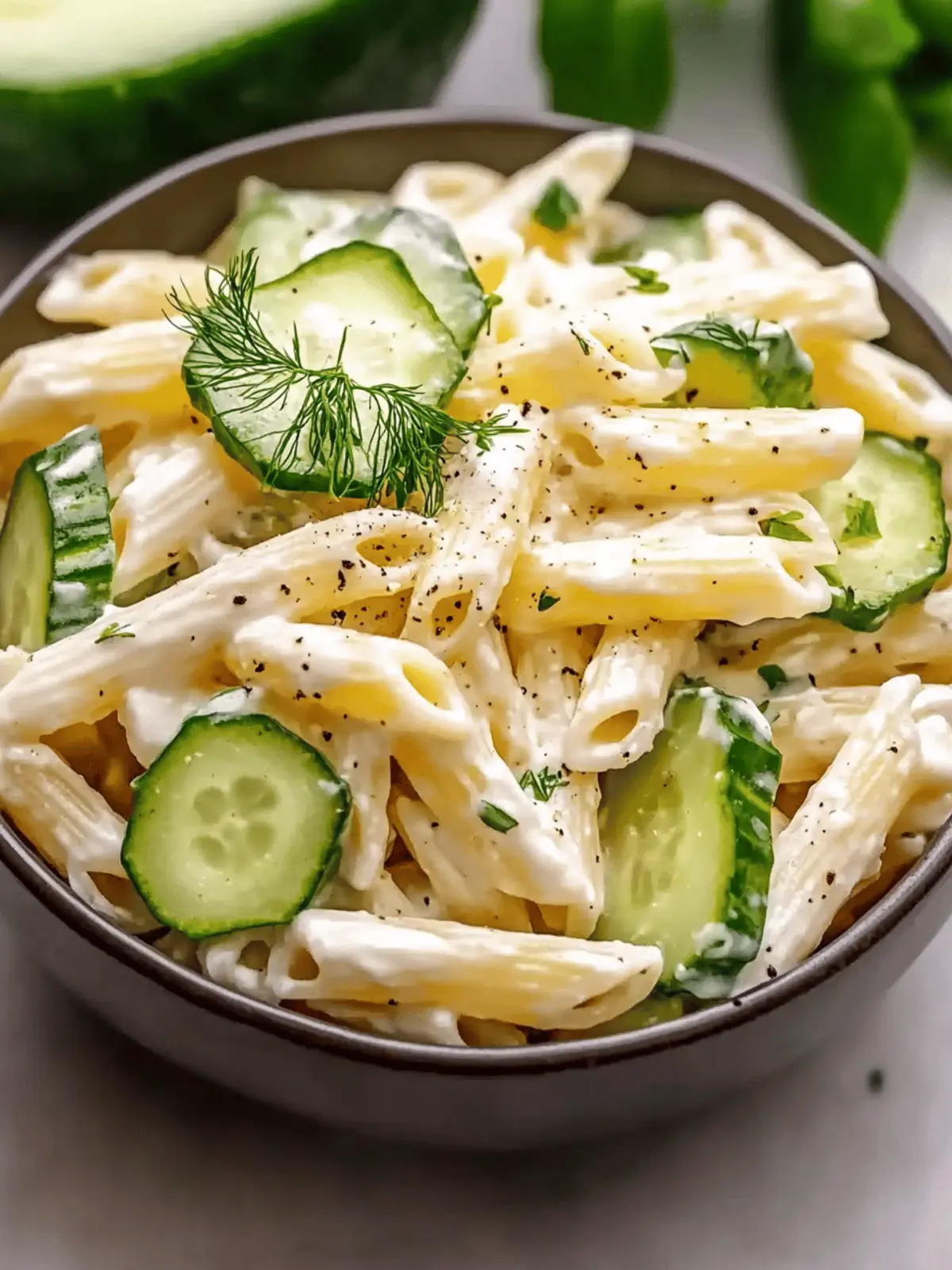 Delicious Cucumber Pasta Salad Perfect for Summer Picnics