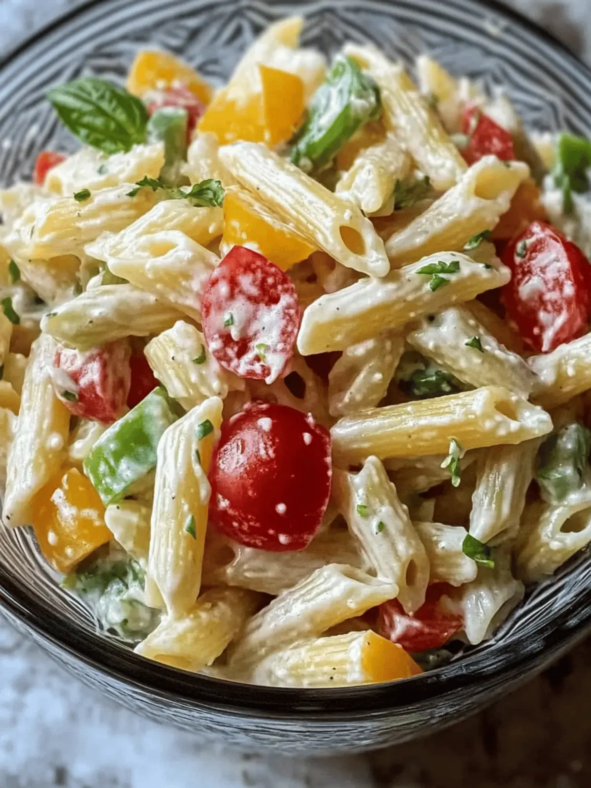 Pasta Salad with Mayo