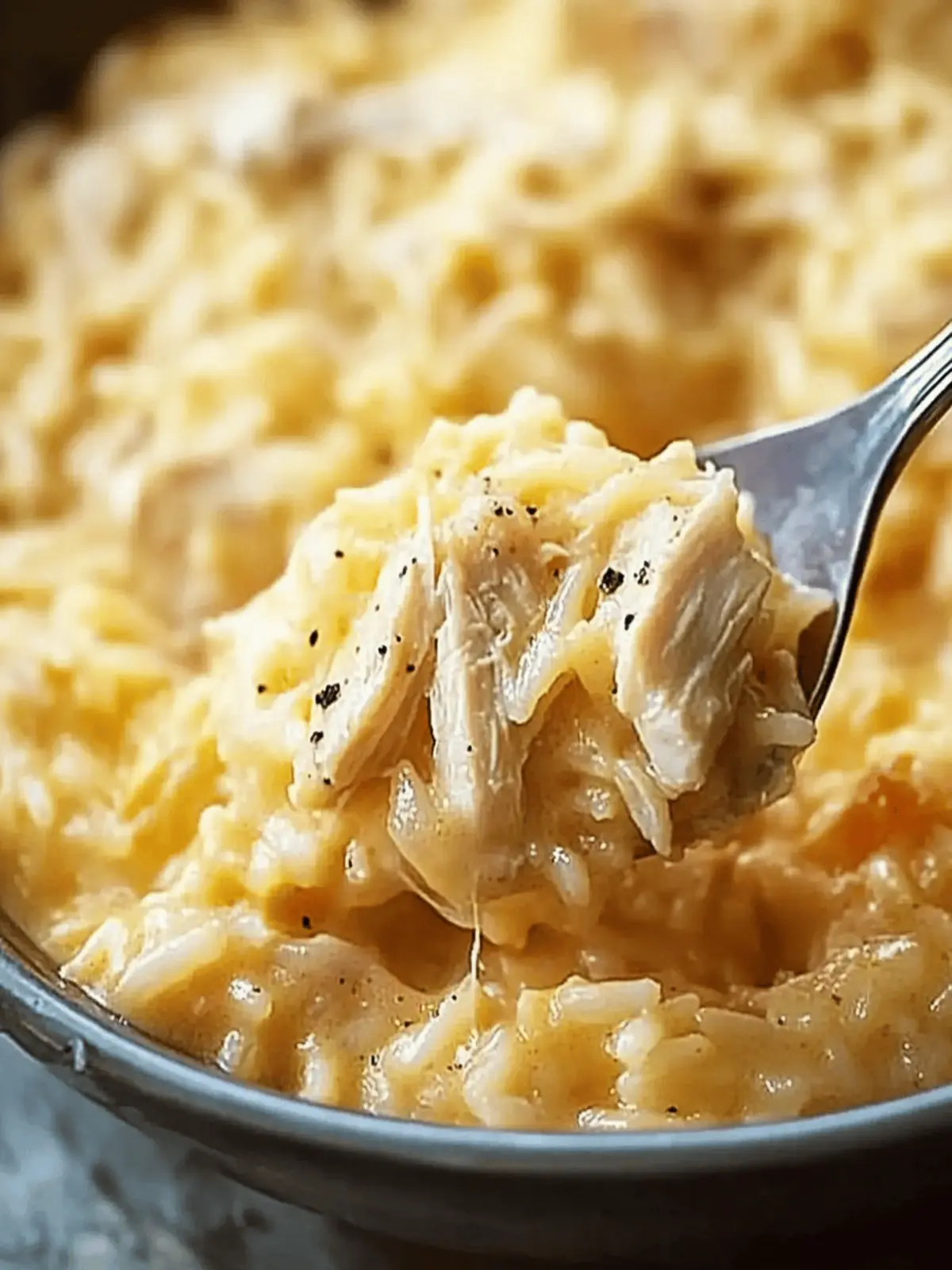 Creamy Crock Pot Chicken and Rice for Effortless Comfort