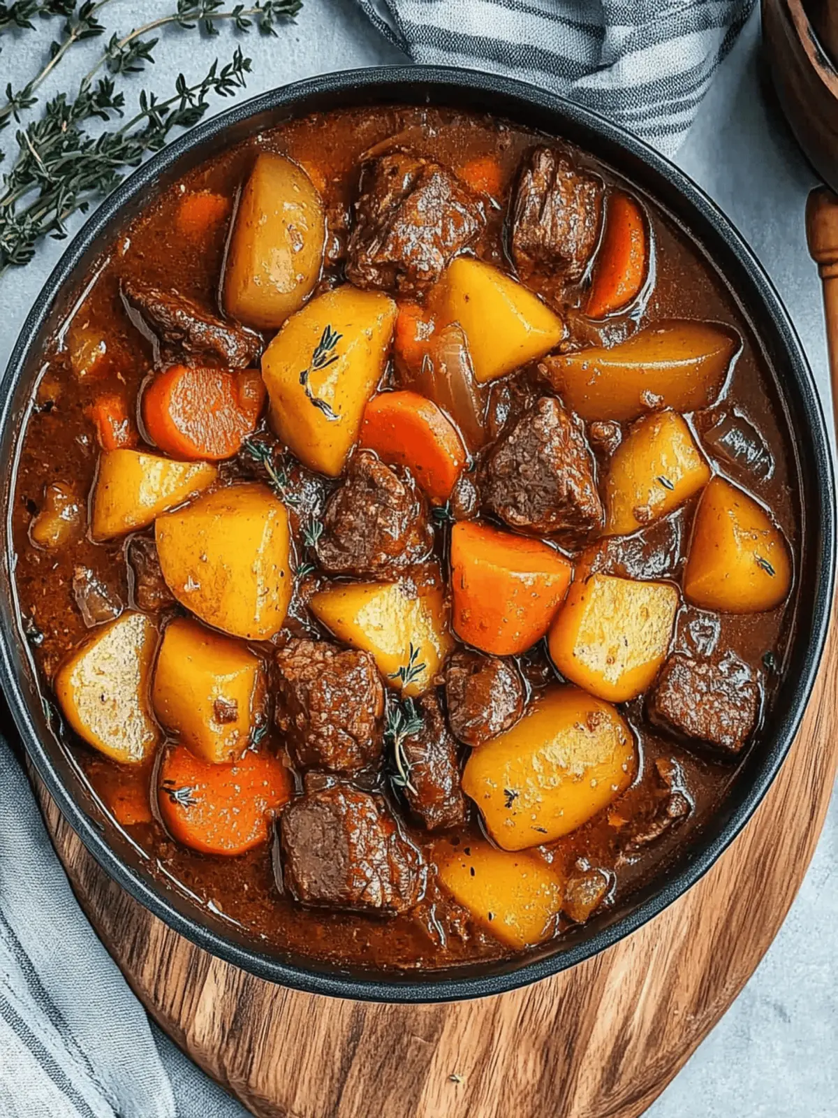 Ultimate Comfort with This Homemade Beef Stew Recipe