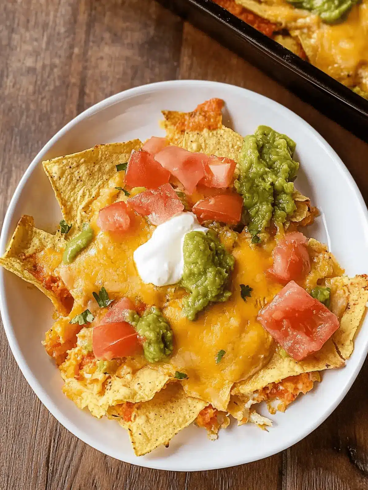 Cheesy Baked Chilaquiles