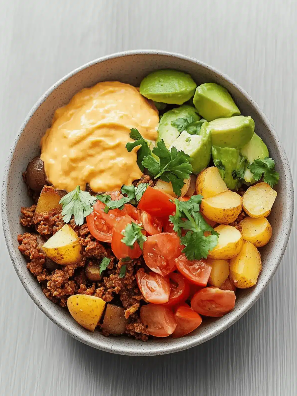 Loaded Fiesta Potato Bowl