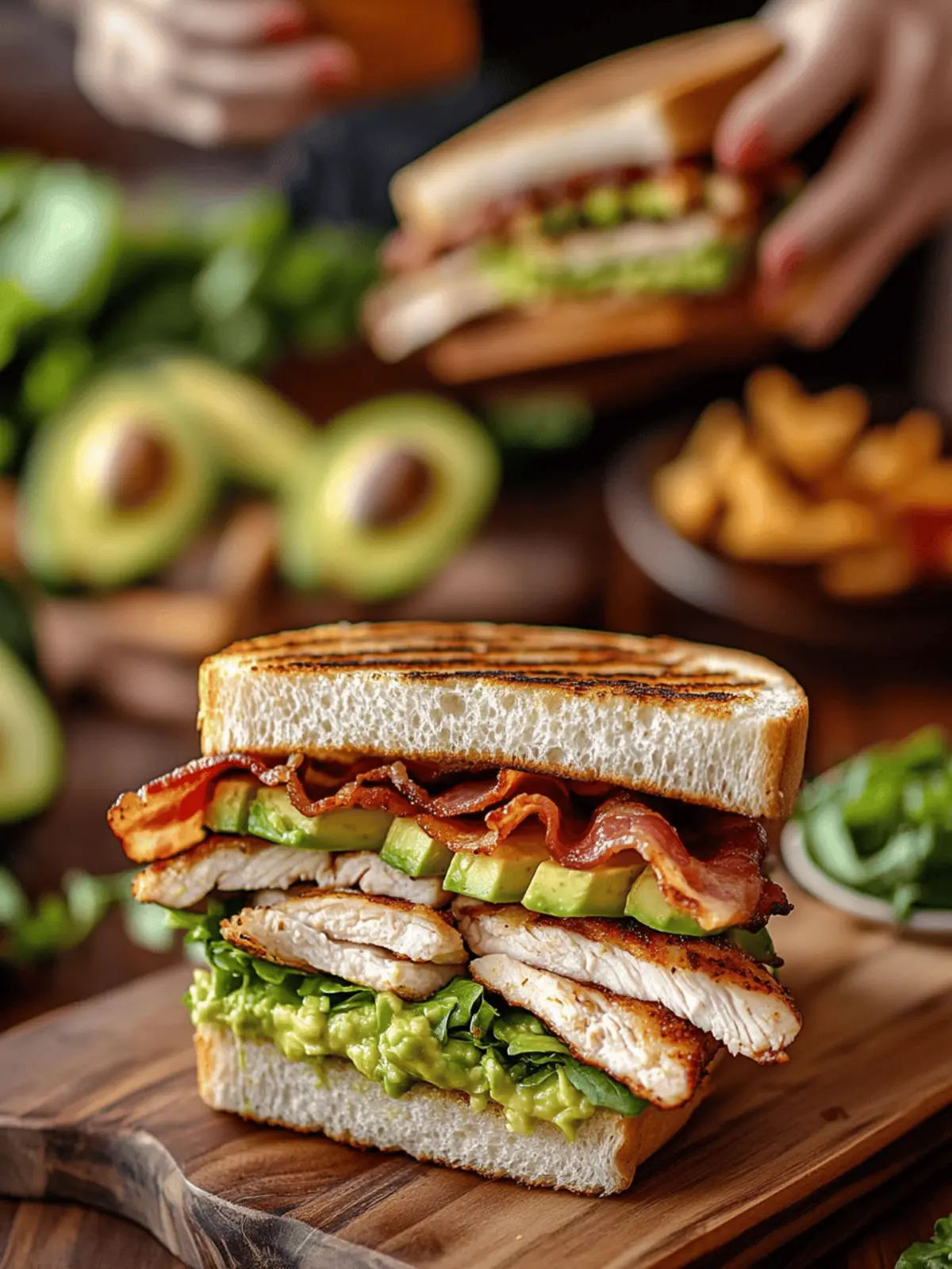 Ultimate Chicken Bacon Avocado Sandwich You’ll Crave Daily
