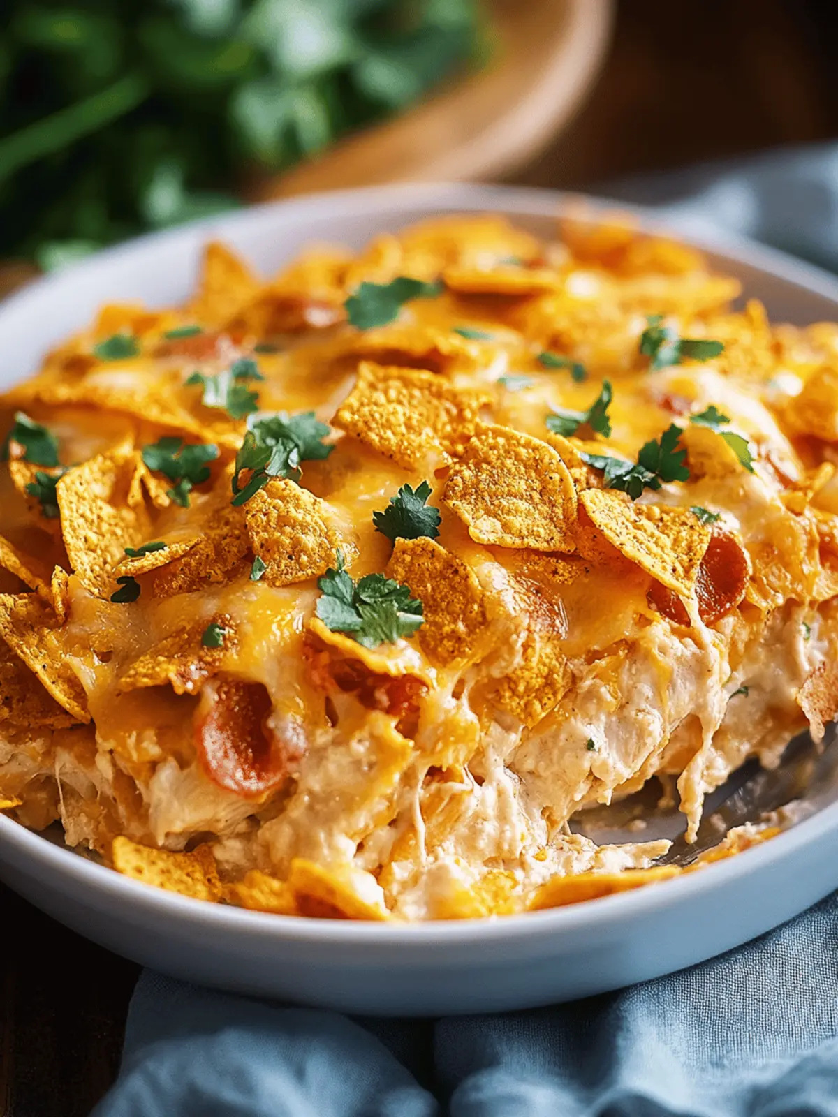 Doritos Cheesy Chicken Casserole
