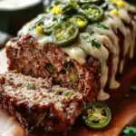 Spicy Jalapeño Popper Meatloaf