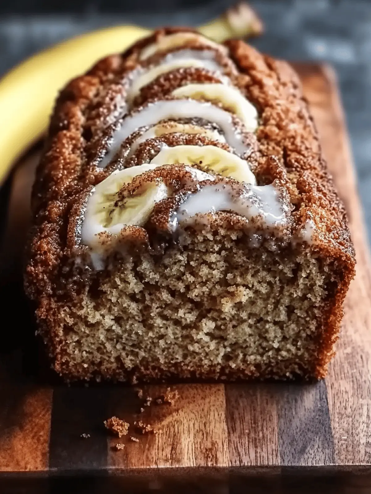 Cinnamon Swirl Banana Bread